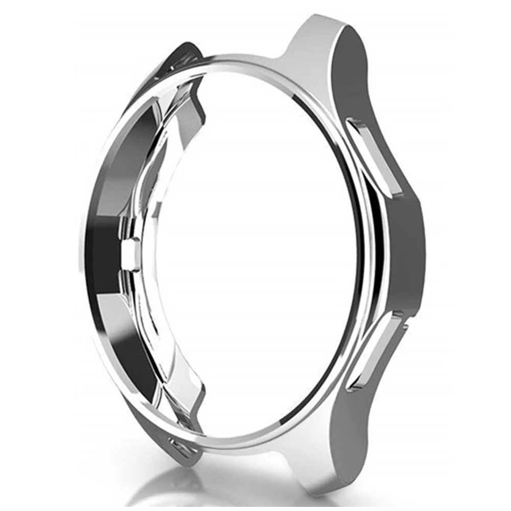 

Чехол для samsung Galaxy watch 46 мм/42 мм, ремешок из ТПУ с покрытием, Защитная крышка для экрана, бампер S 3 42/46 мм Gear S3 Frontier band