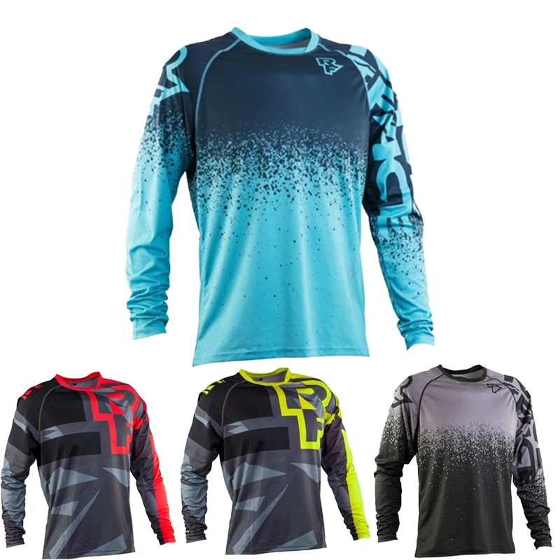 

Cycling T-shirt Mountain Downhill Bike Long Sleeve Racing Clothes DH MTB Offroad Motocross BMX Jerseys wholesale