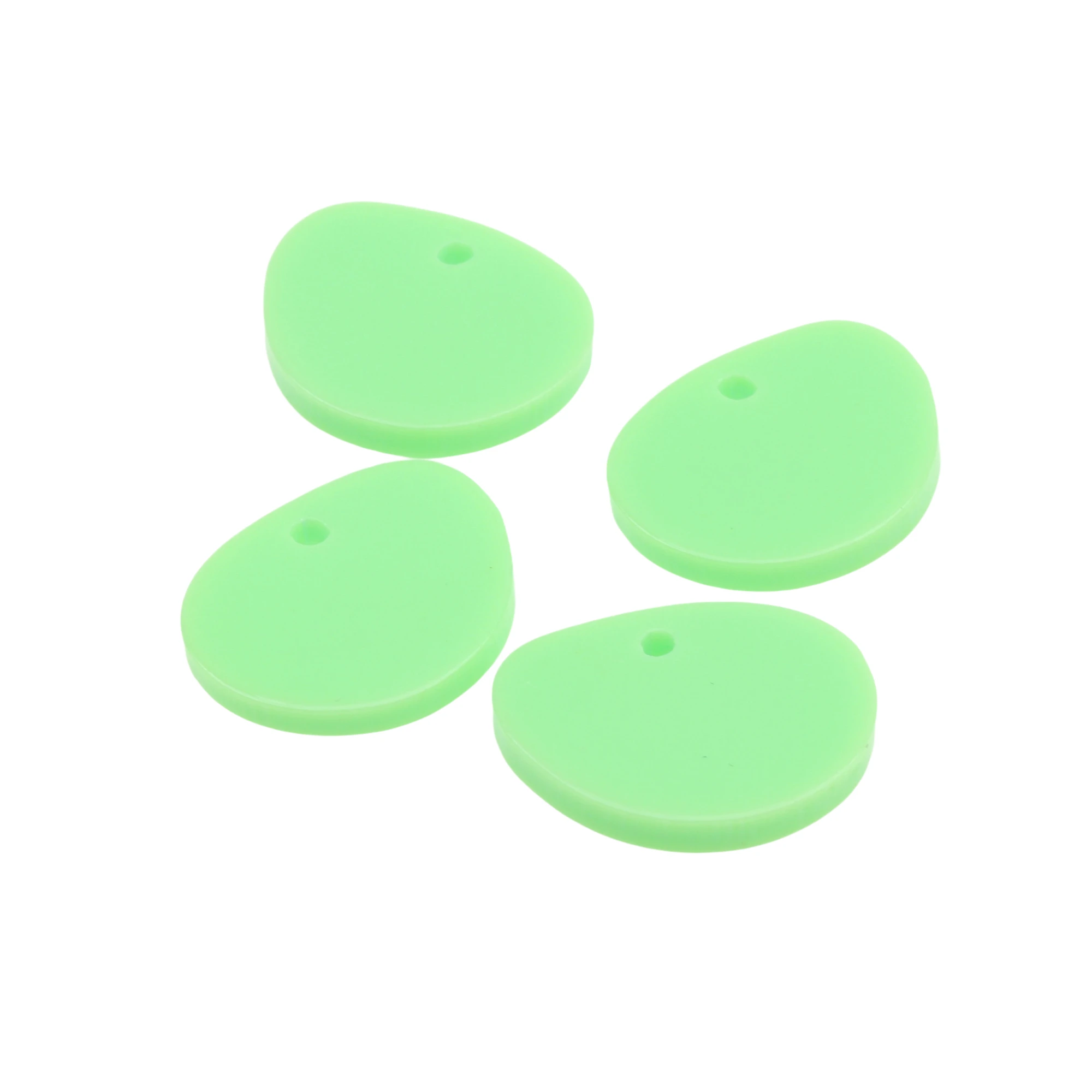 12 шт. акриловые подвески для сережек абстрактные Подвесные Разъемы с 1 отверстием