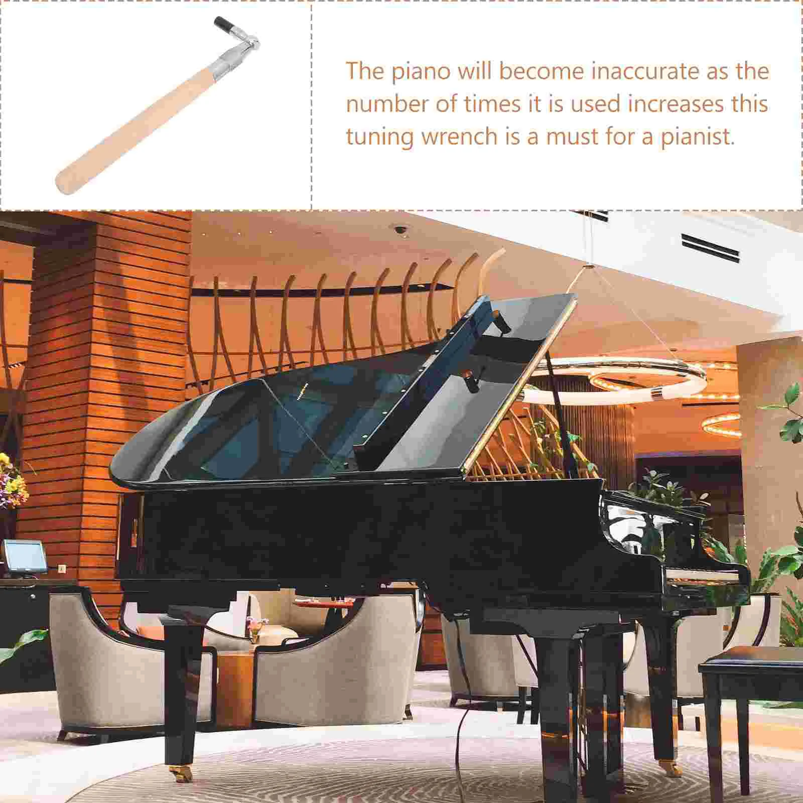 Simple Tuning Wrench Instrument Accessory Piano Tool |
