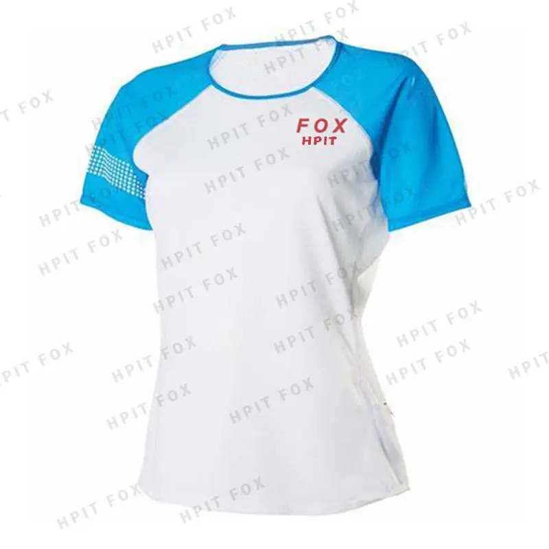 Женская рубашка с коротким рукавом для мотокросса горнолыжного спорта |