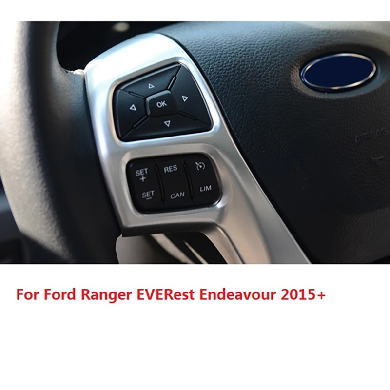 2 шт. декоративные наклейки на рамку для Ford Ranger Everest norour 2015-2021