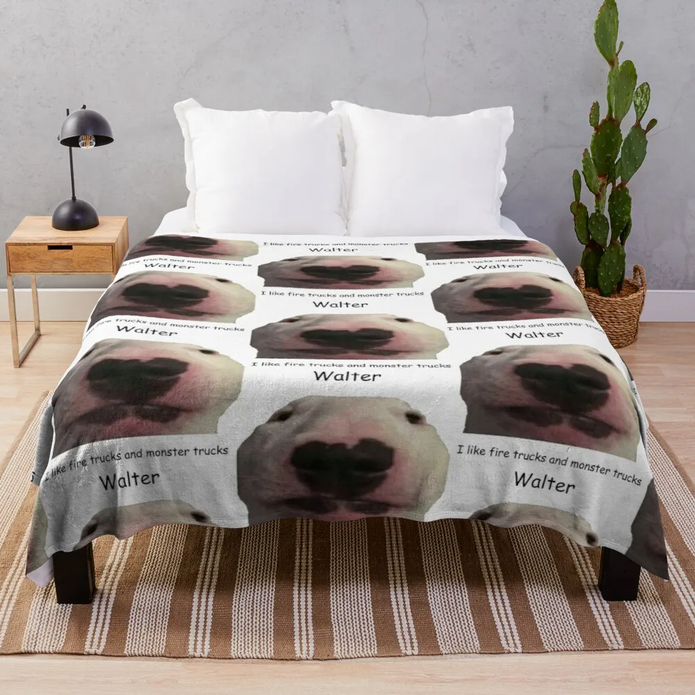

Walter clements cão lance cobertor grande grosso casal peludo cobertor cobertor nap flanela