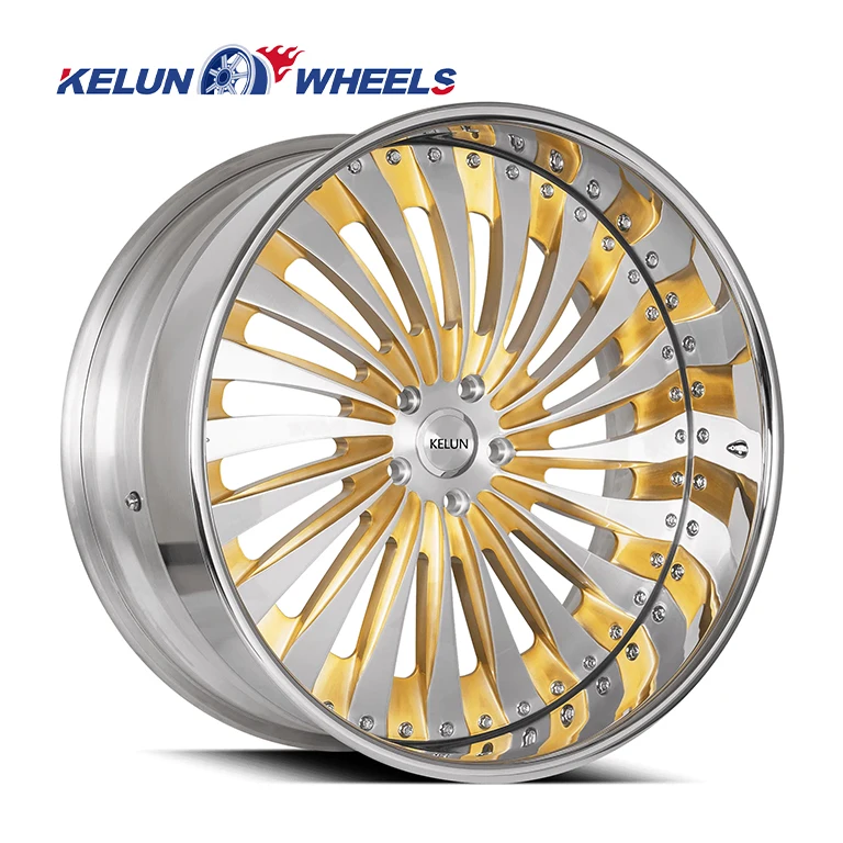 Фото Forgiato KELUN WHEELS 2-ЧАТОВЫЕ СТРУКТИРЫ Хромированная щетка для губ Увегнутые диски для лица Forgiato Wheels №3