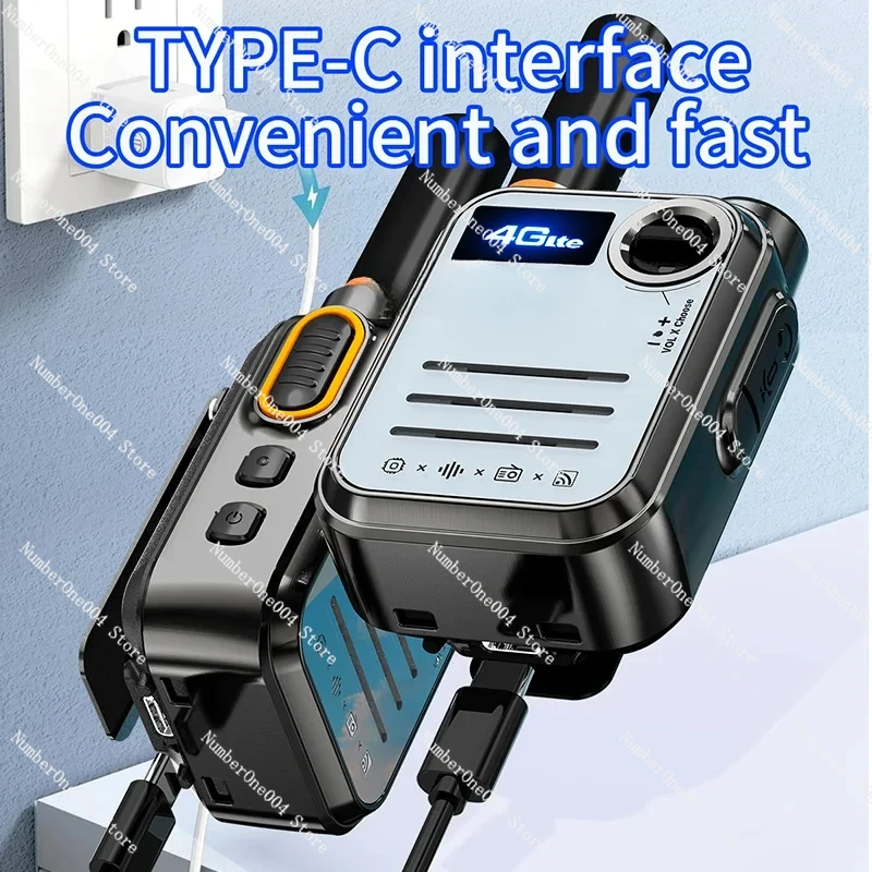 Подходит для M22 4g Handheld Blau Radio Batterieeleaiebenes Walkie Talkie Bluetooth Transceiver Langlauf Ptttigkeitzt Zello