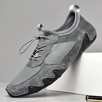 men shoes breathable mesh casual sneakers fashion shoes outdoor fitness training sports shoes wear resistant sneakers men