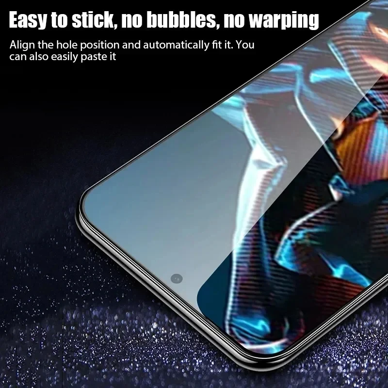 Защита экрана для Xiaomi Poco X6 Pro X5 X3 NFC F3 C65 11 Lite 5G Ne 12 13T 12T 11T C40 C55 C61 X4 M5 F1 9T 10T 14 13 A3, стекло (art.: 3920c8db9601b) - 3920c8db9601b