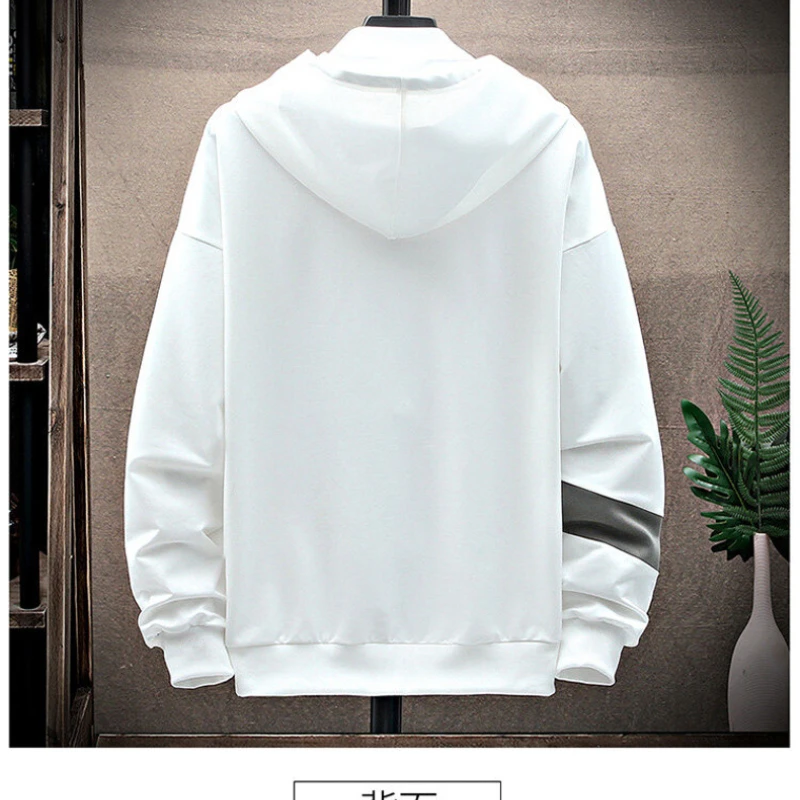 2023 Spring and Autumn New Hooded Sweater Men's Sports Set Hooded Top and Pants Trendy Loose Versatile Student Two Piece Set