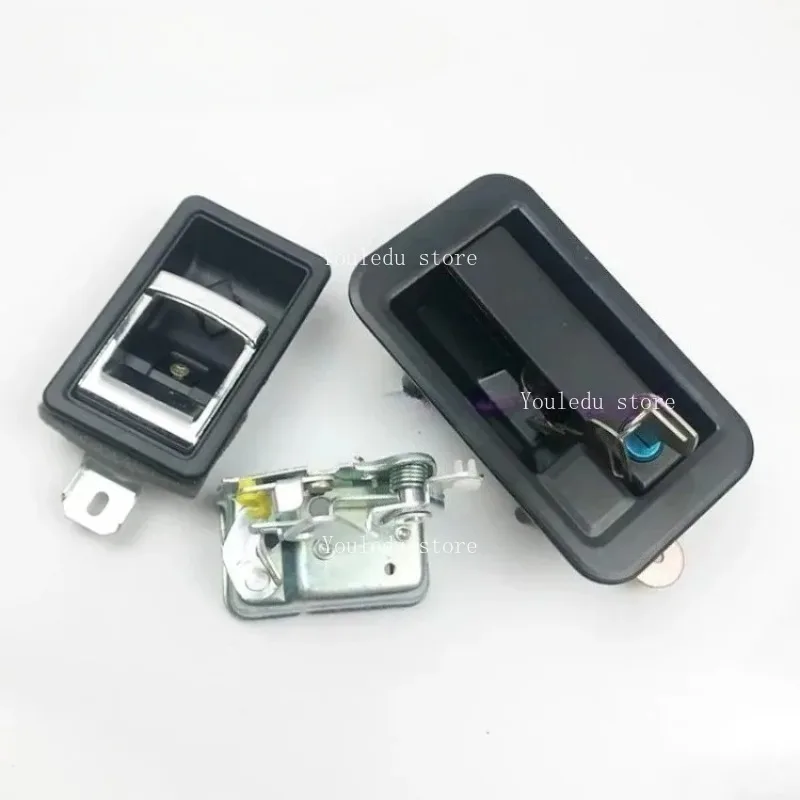 Фото Совершенно новый для Hyundai R80/110/150/215/225/305-7 экскаватор, дверной замок в сборе, дверная защелка, аксессуары для экскаваторов №2