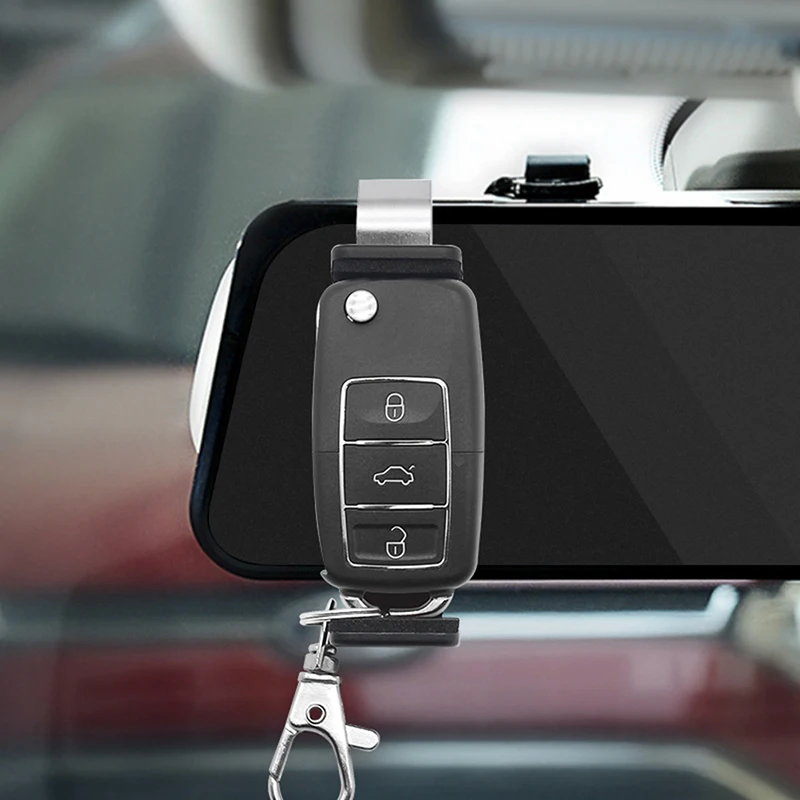 

1pc Car Key Holder Car Sun Visor Clip Holder Mount Stand Remote Control Clip