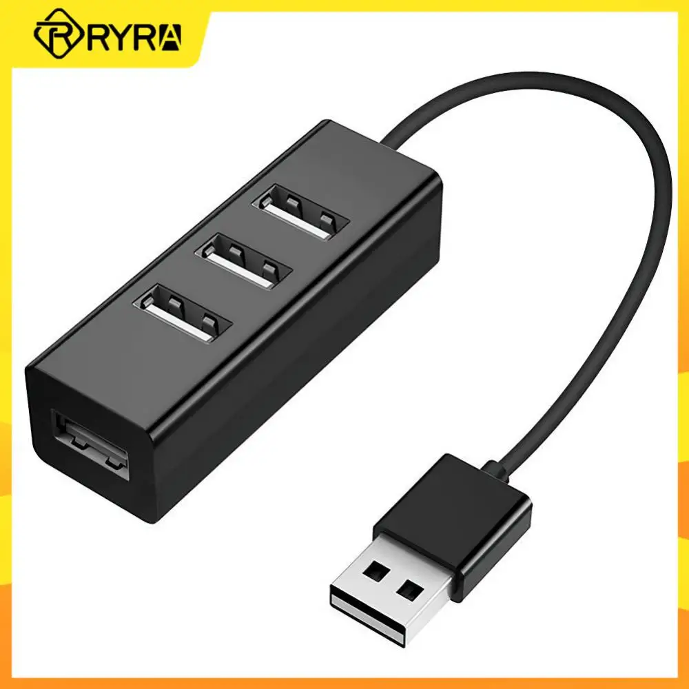 RYRA Универсальный USB концентратор с 4 портами мини док-станция 2 0 разветвитель
