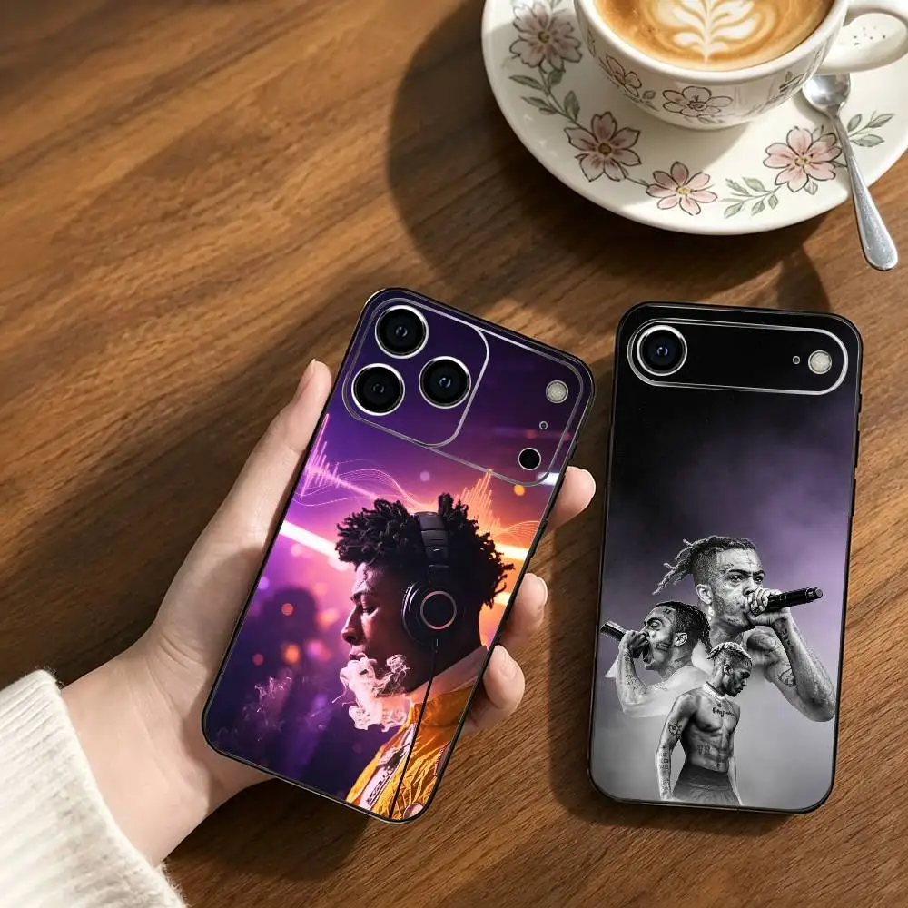 Фото Чехол для телефона Rap Star Y-Youngboy N-Never B-Broke Again для iPhone 17, 16, 15, 14, 13, 12, 11 Plus, Pro Max, мягкий, черный, противоударный №1