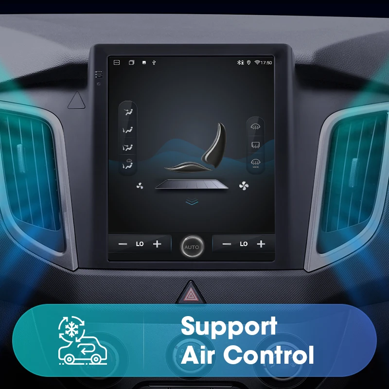 Vtopek Carplay Android 11 автомобильное Стерео Радио мультимедийный видеоплеер для Hyundai Creta