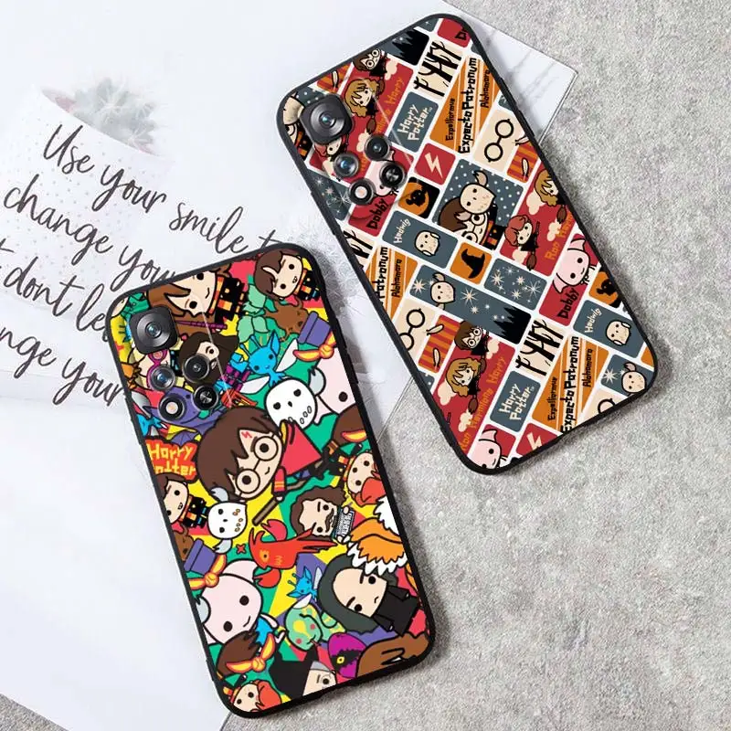 

Ring Potters Wand Harries Art Phone Case For Xiaomi Redmi Note 12 11E 11S 11 11T 10 10S 9 9T 9S 8 Pro Plus 5G 7 Black Cover