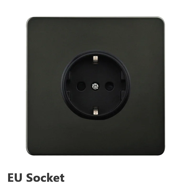 

Переключатель самосброс нержавеющая сталь черный