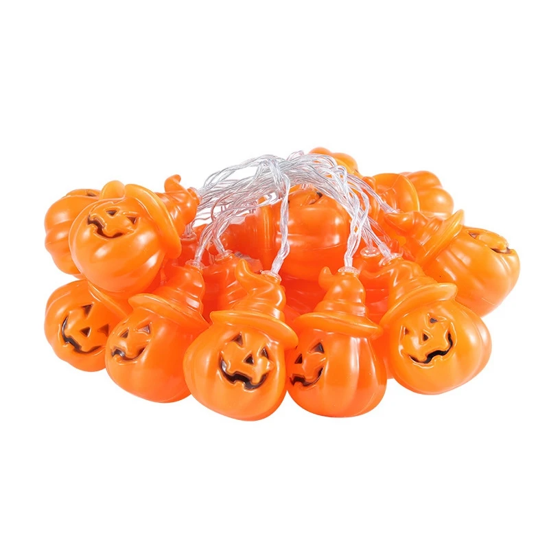 

Halloween Pumpkin String Lights Battery Operated Pumpkin Lights For Tree Bedroom Room Window Outside Party Decorations