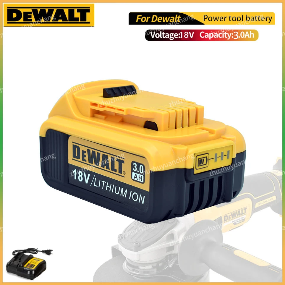 18V 3Ah/4Ah/5Ah/6Ah Lithium Battery for DeWalt power Tools DCB184 DCB200 rechargeable electric tool set 20v 3000mah Battery