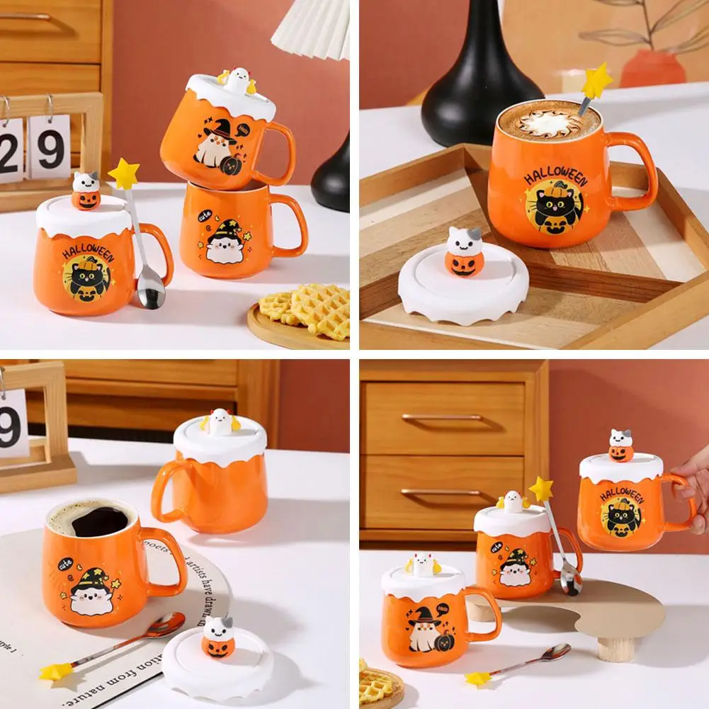1 шт. кружка для пары с призраком и эльфом на Пасху подарочная чашка домашней