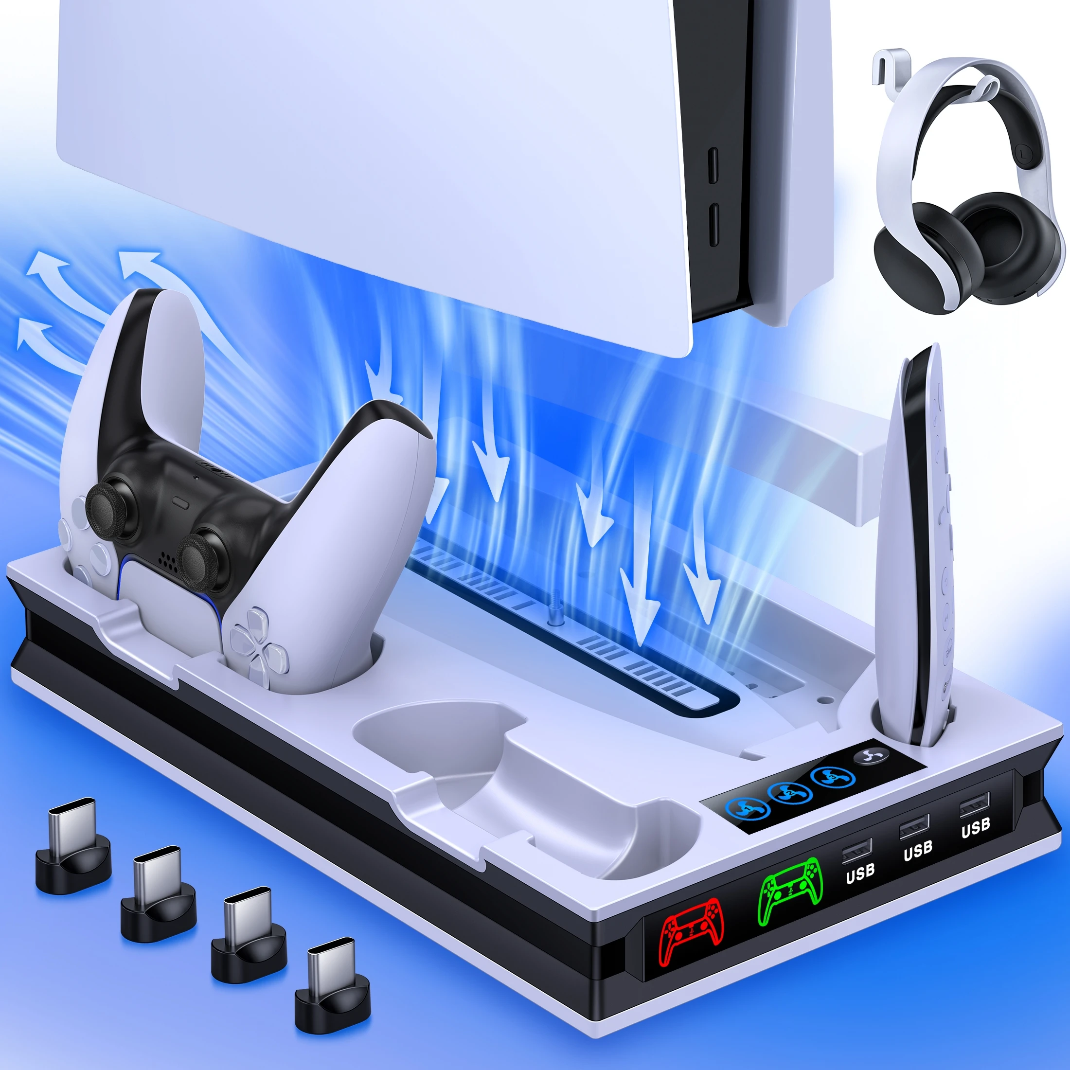 Вертикальная подставка Beboncool для консоли PlayStation 5