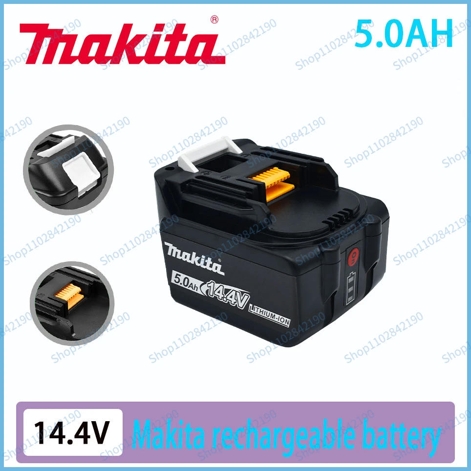 

Makita 14.4V 3.0AH 4.0AH 5.0AH 6.0AH LED indicator light rechargeable battery for BL1430 BL1415 BL1440 196875-4 194558-0