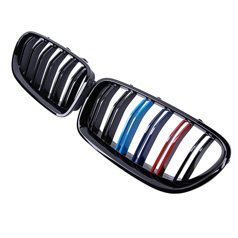 

A Pair Replacement Grille Car Front Bumper Grill For BMW F10 F11 F18 520i 525i 530i 535i 5 Series 2010-2017 Auto Accessories