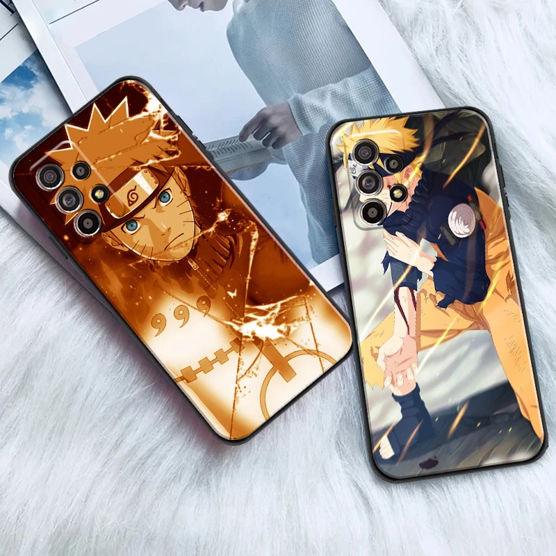 

NARUTO For Samsung M11 M12 Phone Case Silicone Cover Funda Coque Carcasa Soft Back Black Liquid Silicon