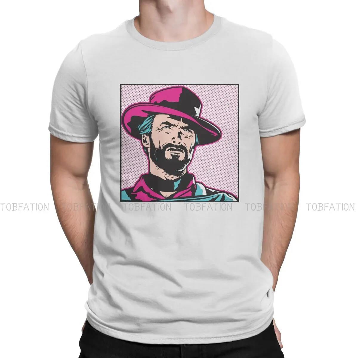 Fitted  Unique TShirt Clint Eastwood A Fistful Of Dollars Cowboy Comfortable Hip Hop Graphic  T Shirt Stuff Hot Sale