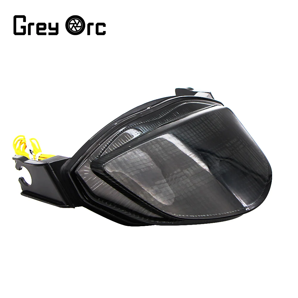 Фото Светодиодный задний фонарь для мотоцикла Suzuki GSXR1000 GSX R1000 K5 K6 2005 2006 с интегрированными стоп-сигналами и указателями поворота. №2