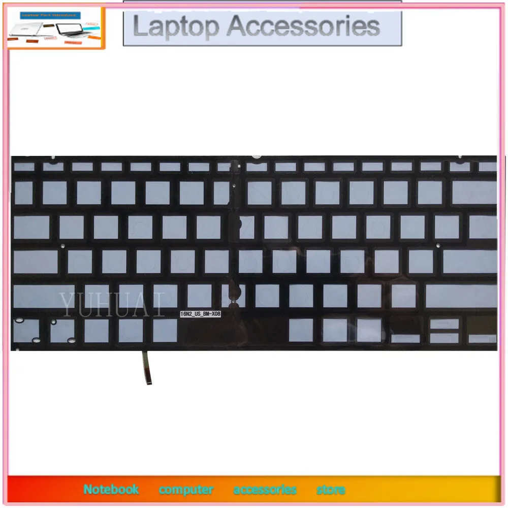 Фото НОВАЯ британская клавиатура для ASUS UX370U UX370UA UX370UAR UX370UAF Q325U Q325UA с подсветкой №3