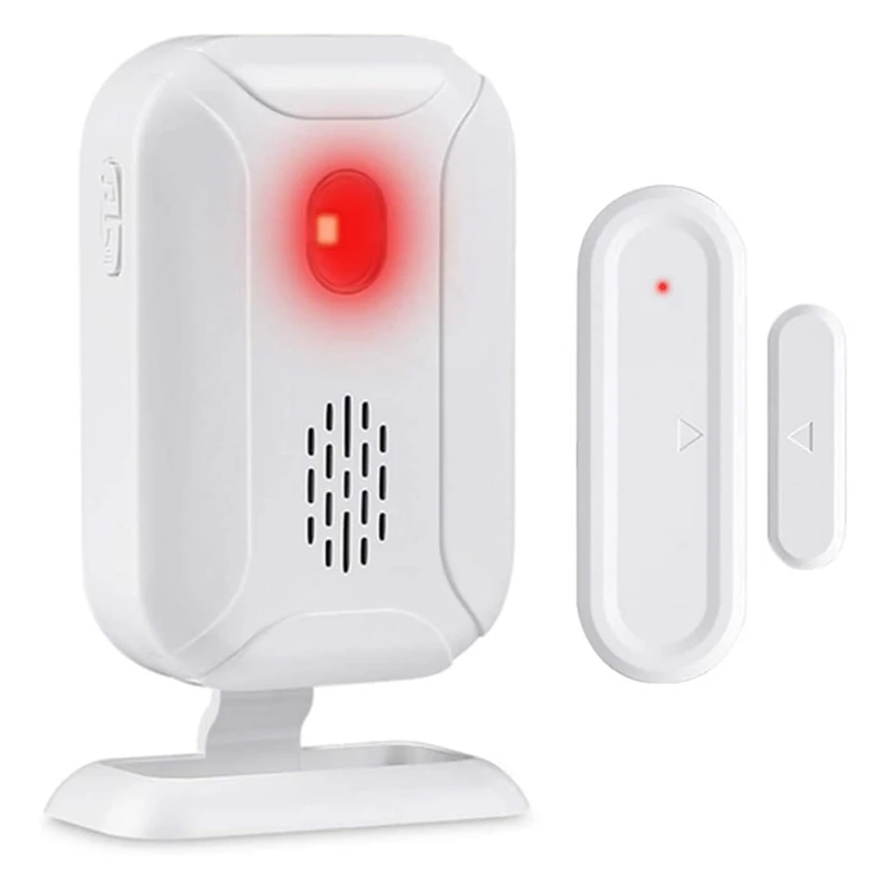 

Wireless Door Open Sensor Chime 280M Range Door Alarm Window & Door Sensor Door Entry Chime Home Security 36 Chime Tunes