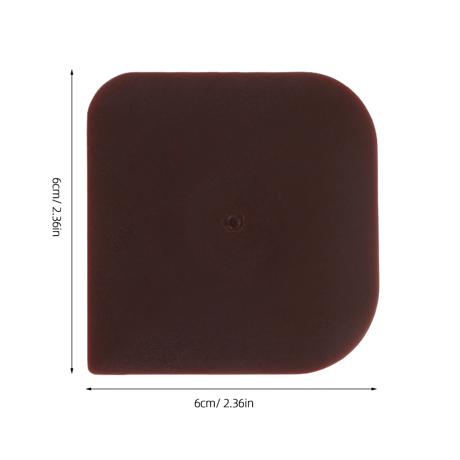 Фото Набор из 4 прочных нейлоновых скребков для чугунной посуды, не царапающих поверхность, с эргономичной ручкой, кухонный гаджет для ухода за посудой №3