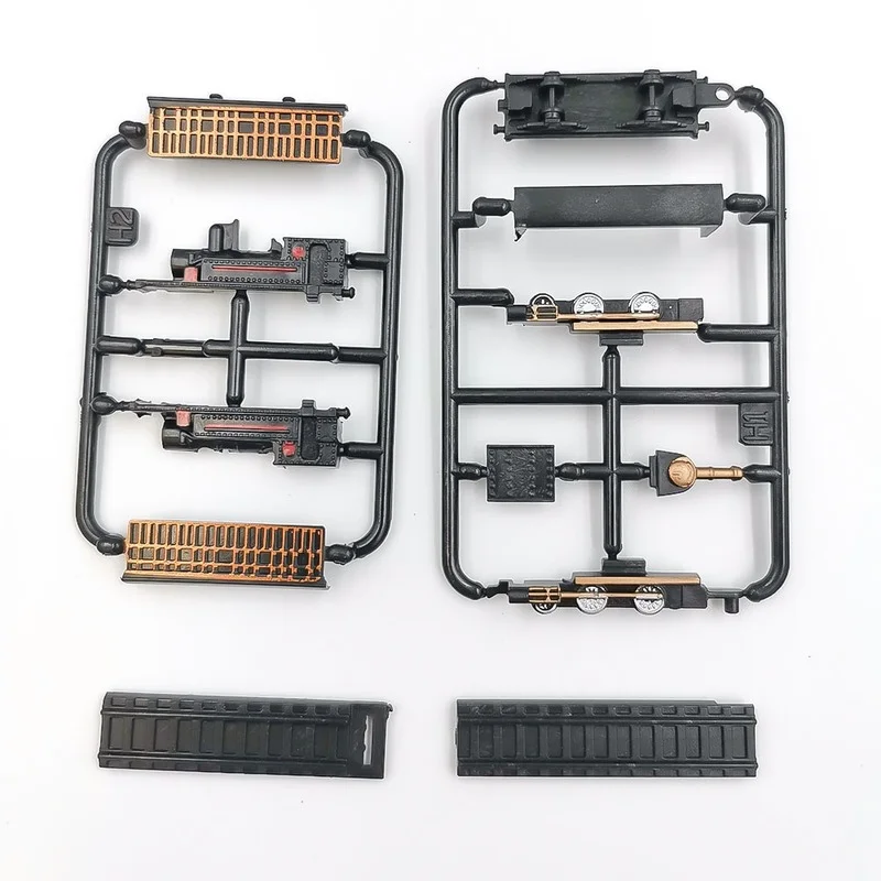1/200 4D паровоз Электрический модель поезда 7 см мини пластиковый строительный