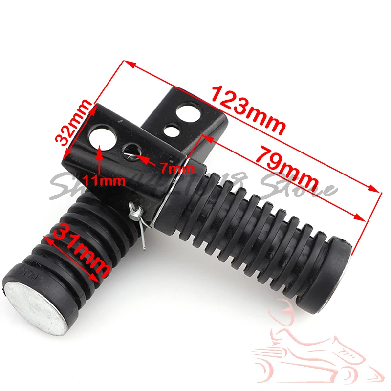 

1 пара, универсальные мотоциклетные подножки для Suzuki