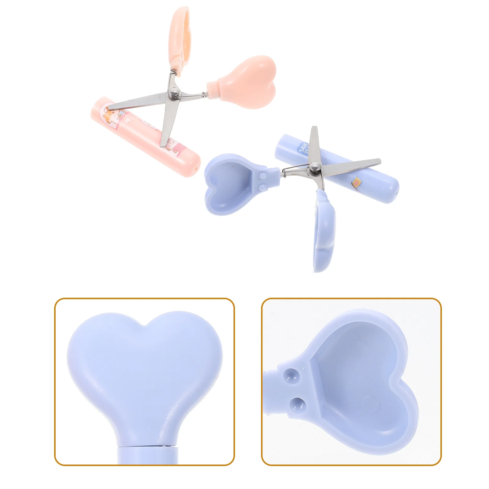 

Scissors Kids Craft Scissorshearsdiypaper Portable Office Toddler Bulk Miniature Yarn Kid Training Sewing Preschool Cartoon