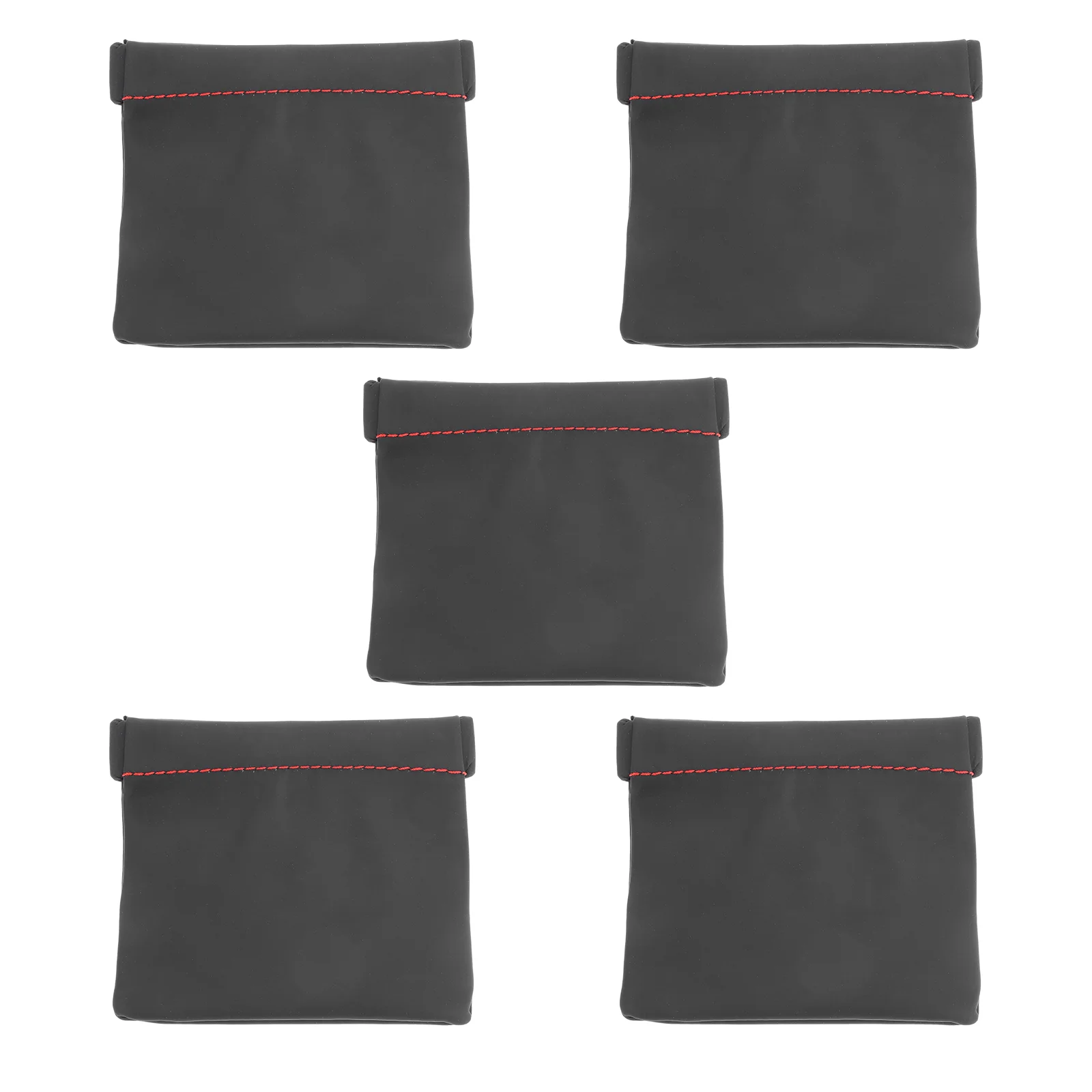 

5pcs Convenient Coin Bags Organizer Earphone Bags Small Item Storage Bags