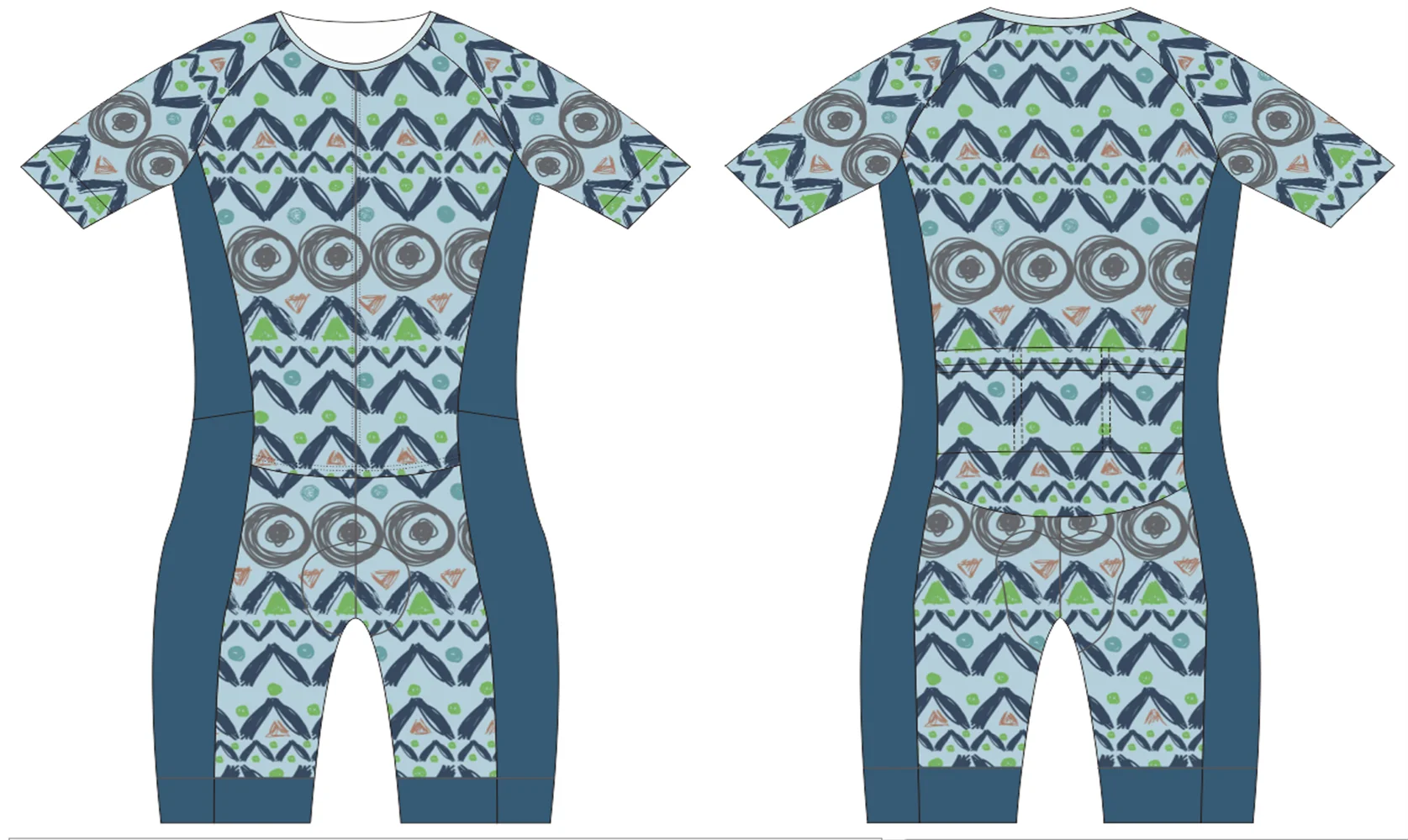 

Sublimation Printing Short Sleeve Jumpsuit MTB Mountain Bike Bicycle Clothing Ultraviolet-Proof Breathable Cycling Jerseys