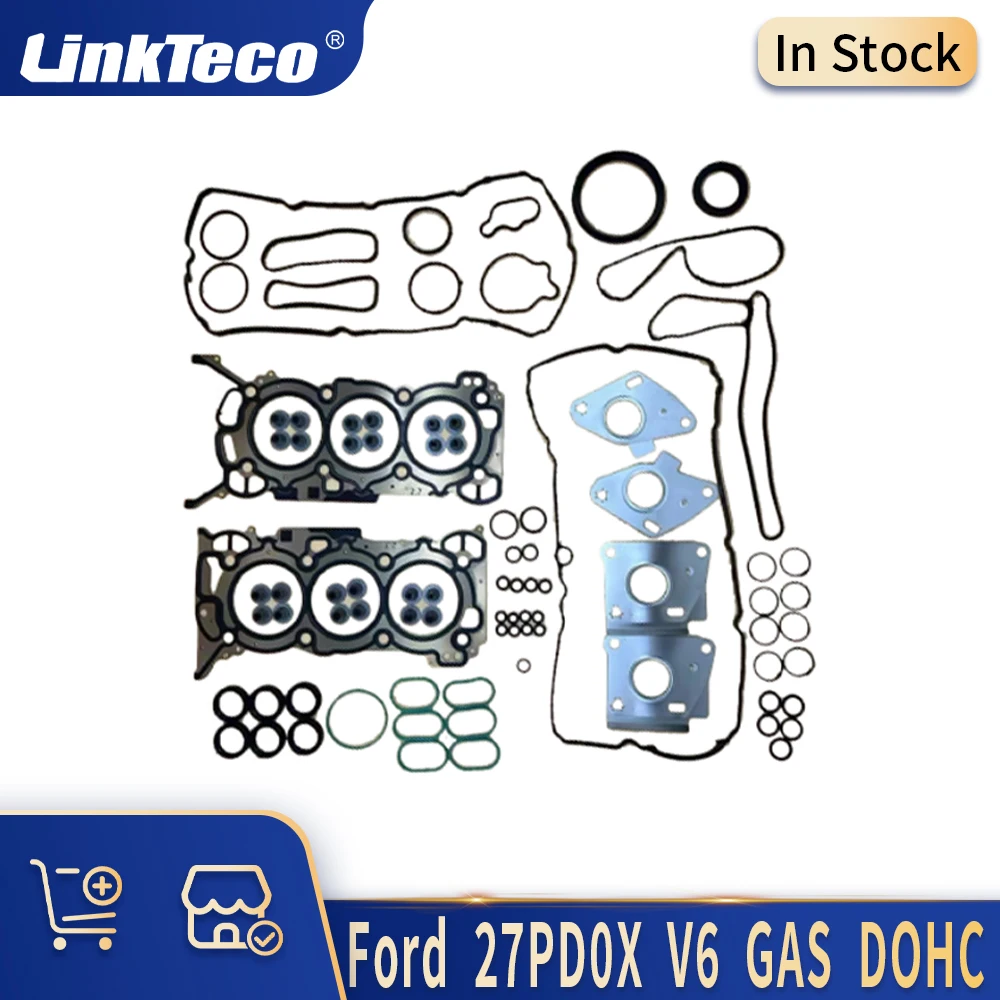 Детали двигателя полный комплект прокладок 2 7 л газ 27DP0X 14-21 для LINCOLN MKX CONTINENTAL FORD