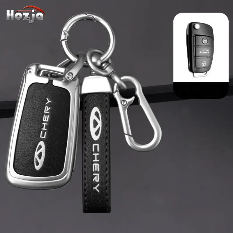 

3 Buttons Car Key Case fob Cover for Chery ARRIZO7 E3 E5 A3 A5 Tiggo 2 3 5 3X Fulwin2 Eastar Keyless Protect Auto Accessorie