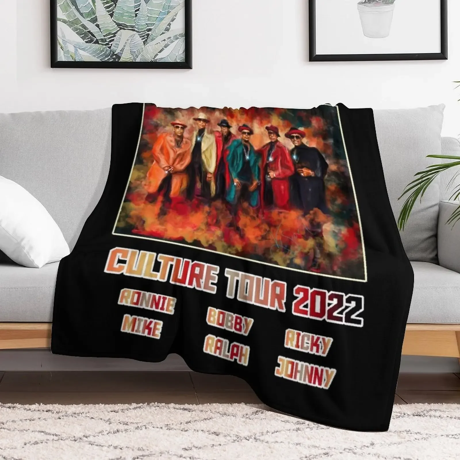 Новое издание 4 Lyfe CULTURE Tour 2022 плед фаршированные клетчатые фланелевые одеяла для
