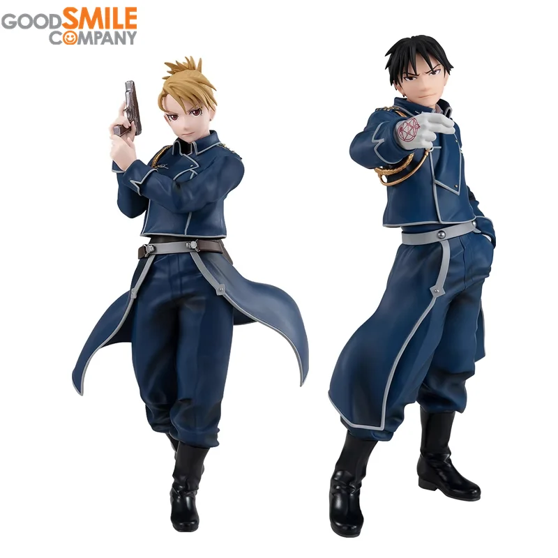 

Original Fullmetal Alchemist Brotherhood Riza Hawkeye Roy Mustang Good Smile POP UP PARADE Anime Action Figure Toys GSC PVC Gift