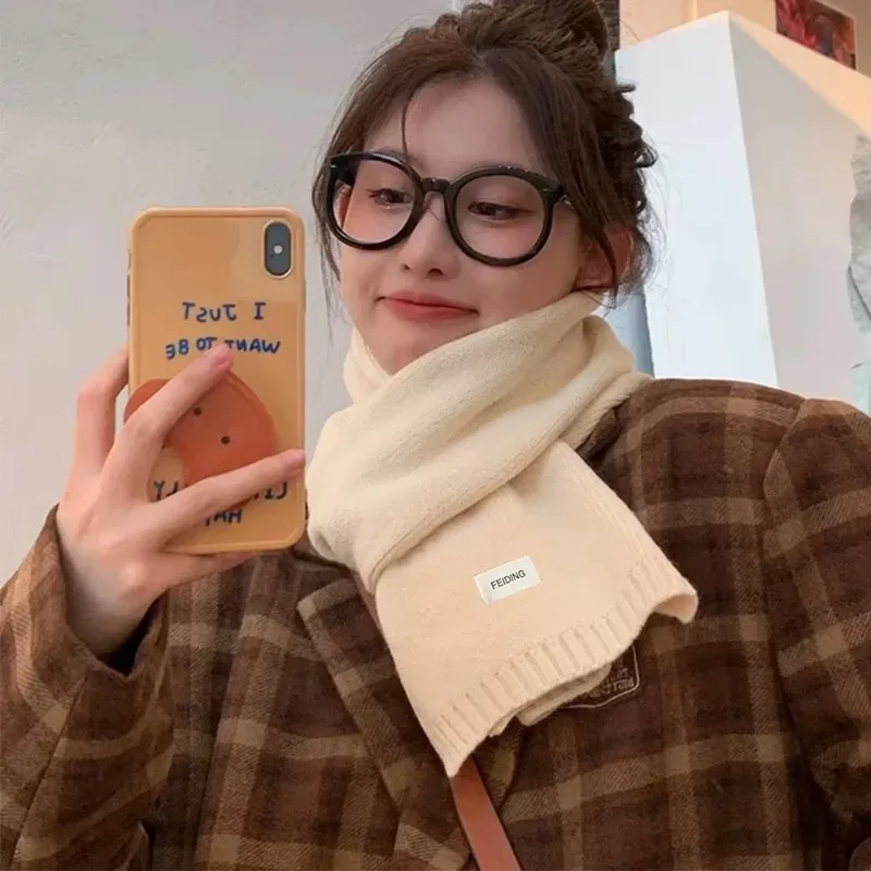 Шарф из искусственного кашемира женские зимние шали и накидки хиджаб одеяло