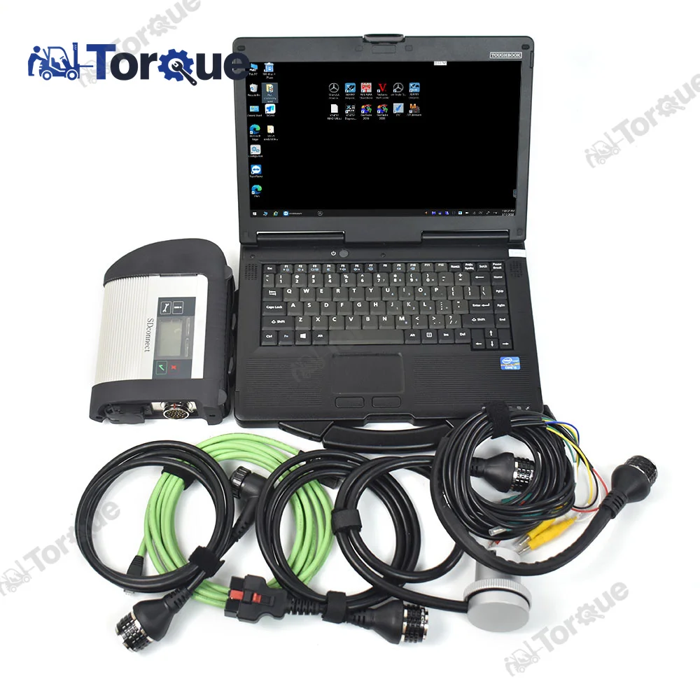 MB star c4 sd Подключение C4 Wifi PK мультиплексор xentry das для benz грузовик автомобиль