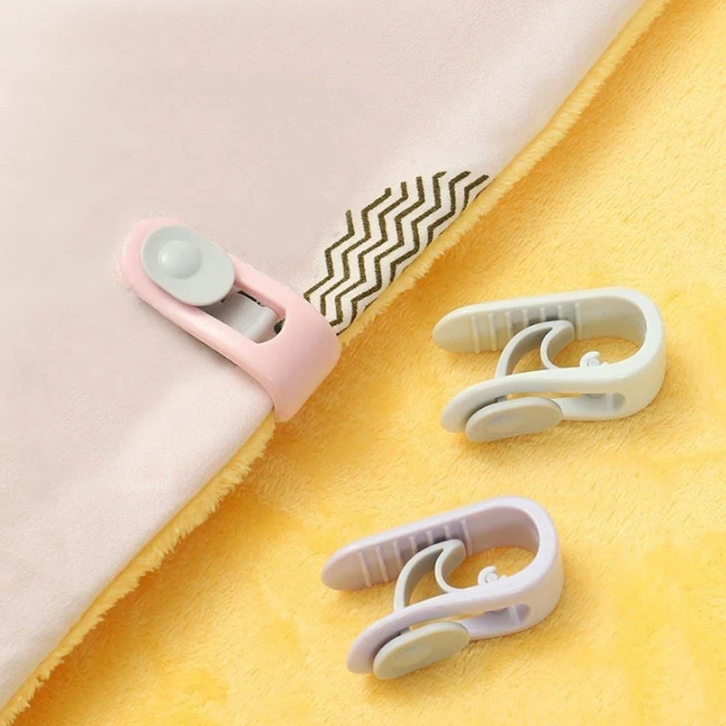 

1Pcs/Set Quilt Non-Slip Fixing Clip Blanket Clip Duvet Sheet Fixer Anti-run Bed Sheet Quilt Fastener Sleep Anti-runing Device