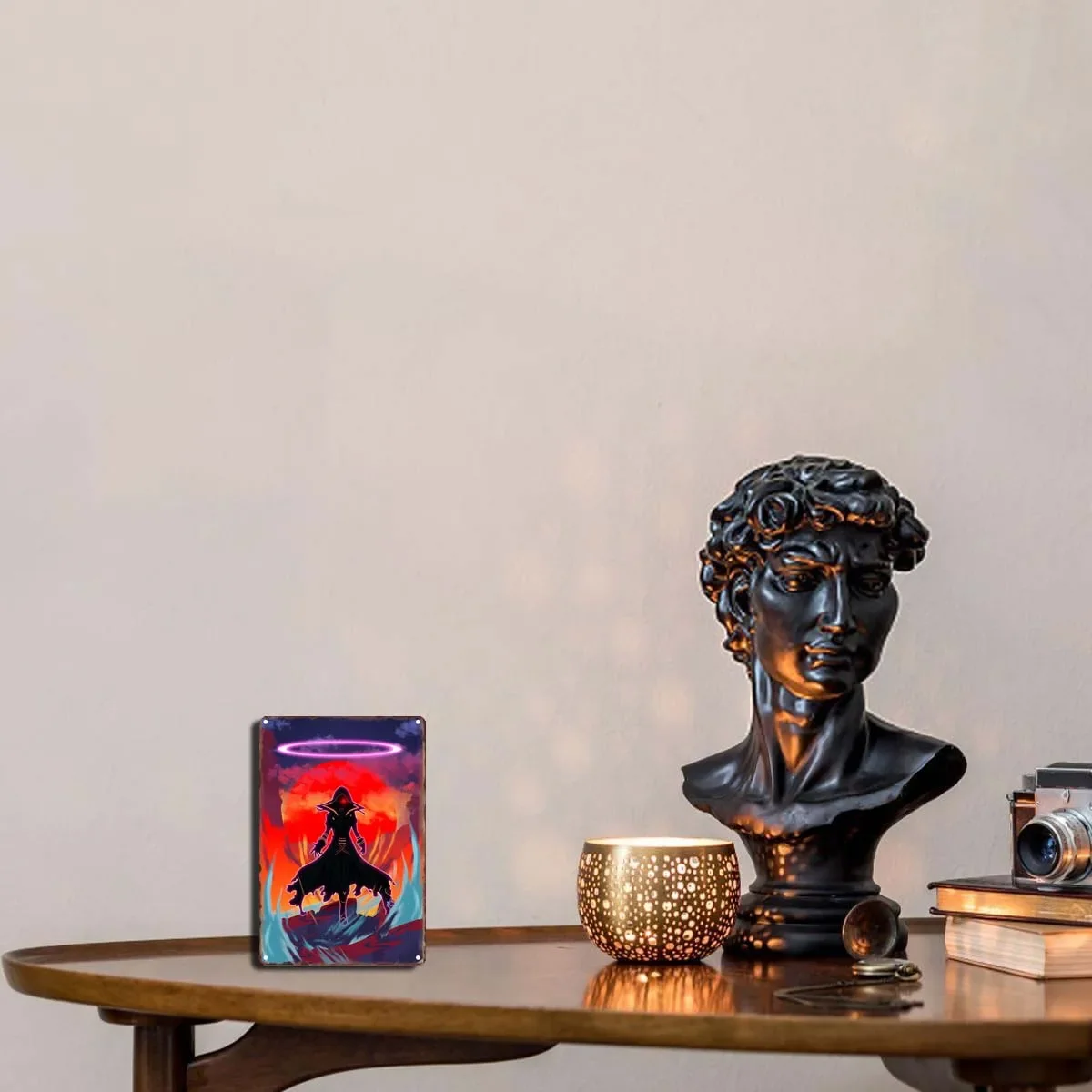 Аниме Плакат Металлические Вывески Индивидуальная Художественная Фреска