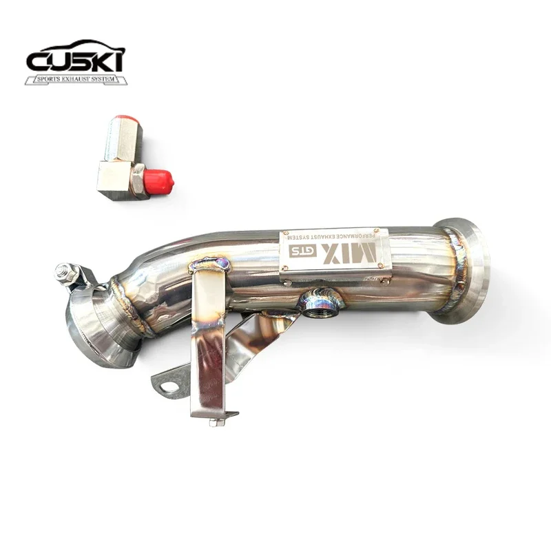 Автомобильные детали выхлопной трубы из нержавеющей стали для Mercedes Benz SMART 453 2015-2019