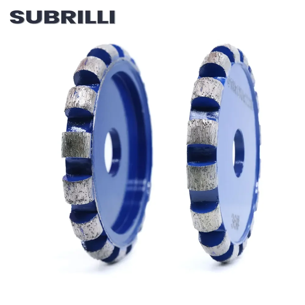 SUBRILLI 4-дюймовый алмазный точечный диск R6 отрезной шлифовальный для стены пола