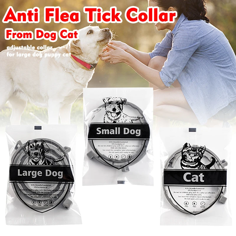

Ошейник для собак и кошек насекомые, ошейник против блох, ожерелье против паразитов, ожерелье для щенков, кошек, больших собак, защита от кле...