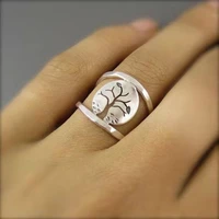 new ring tree of life ring simple fashion ring holiday gift