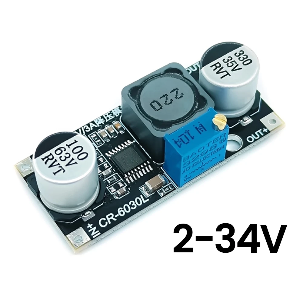 

Gaqqee LM2596 понижающий модуль питания 3A