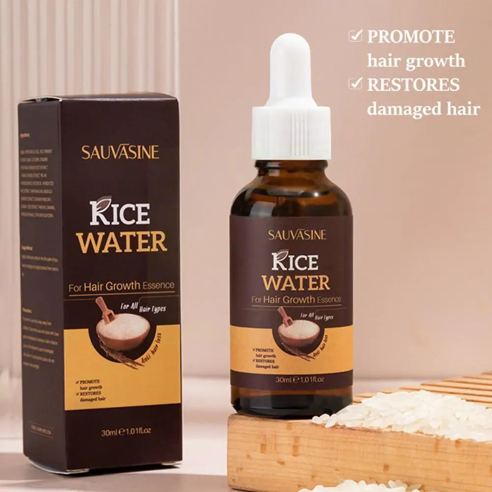 

Natural Rice Water For Hair Growth Essence Promote Hair Growing Fast Repair Damaged Hair Nourish Hair Roots Anti Hair Loss U1k8
